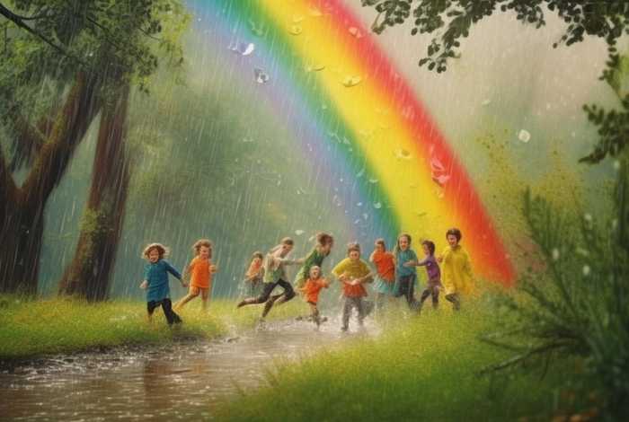 彩虹雨故事 - 彩虹雨故事插图