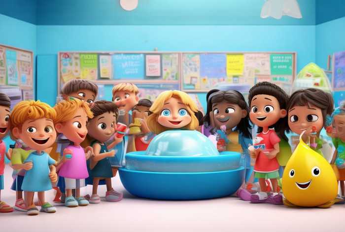 多喝水儿童故事，多喝水的小故事幼儿园