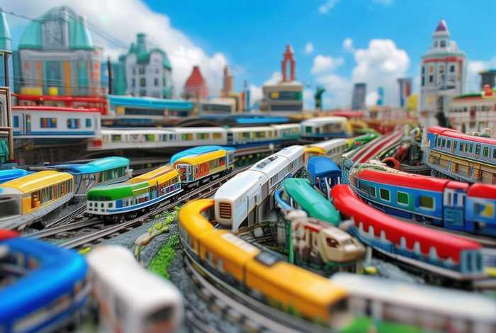 地铁玩具视频；城市地铁玩具视频