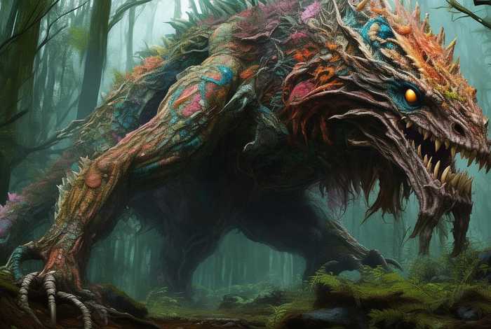 大怪物绘本故事（大怪物绘本故事图片）