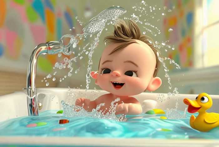 宝宝洗澡的视频动画宝宝巴士，宝宝洗澡动画片视频