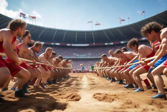 拔河比赛的故事（拔河比赛的小故事）