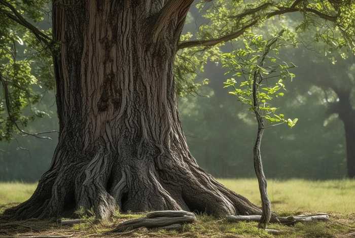 大树和小树的故事，大树和小树的故事阅读理解