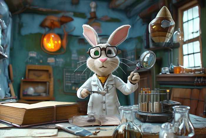 博士兔系列故事丛书 兔博士漫画书