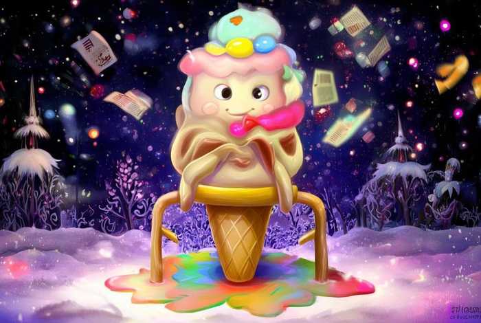 冰激凌儿童故事绘本（冰激凌的故事绘本）