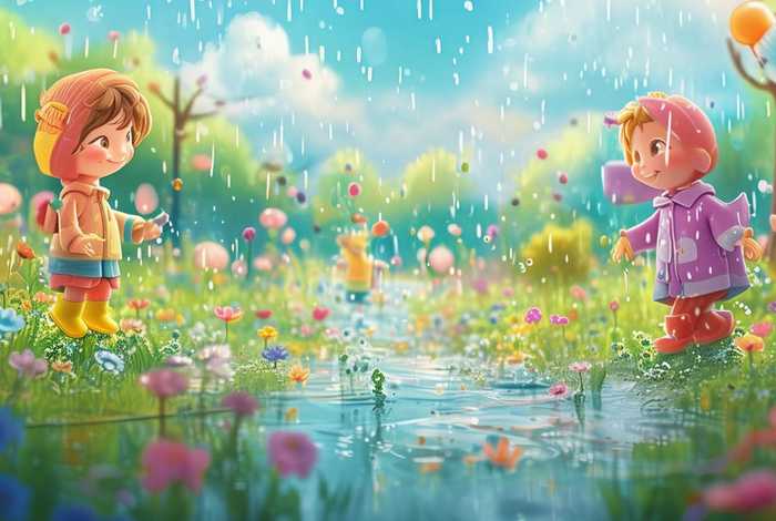 儿童诗歌春雨教案 幼儿园诗歌小班春雨教案