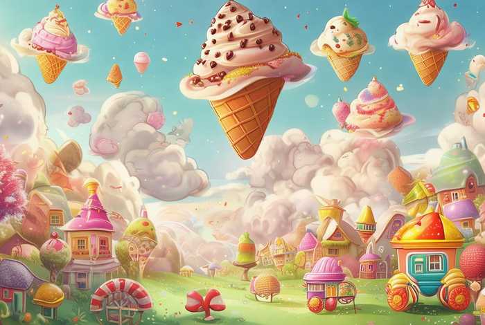 冰淇淋故事书，冰淇淋的故事绘本