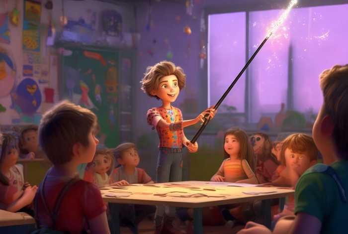 大班语言黑色的魔术棒视频课；大班语言黑色的魔术棒教案反思