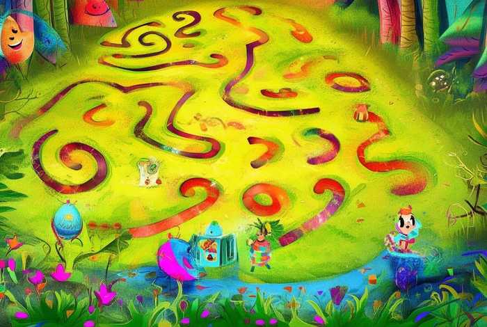 儿童迷宫绘本故事；关于迷宫绘本故事