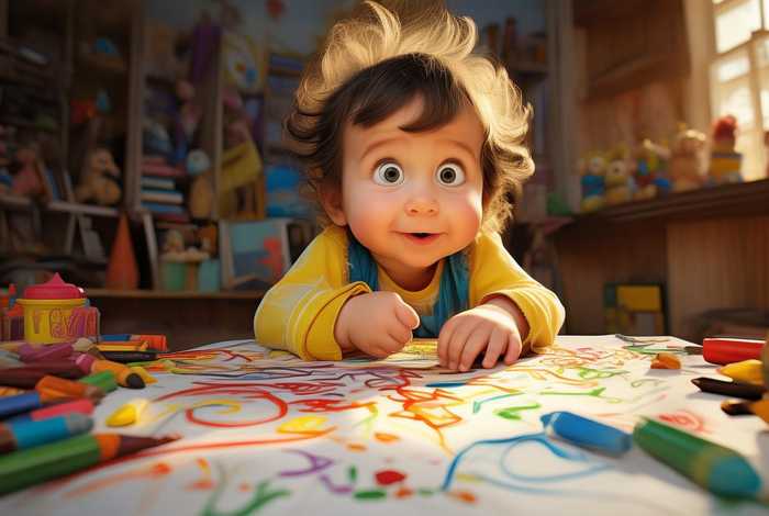 儿童讲故事画；幼儿讲故事画画