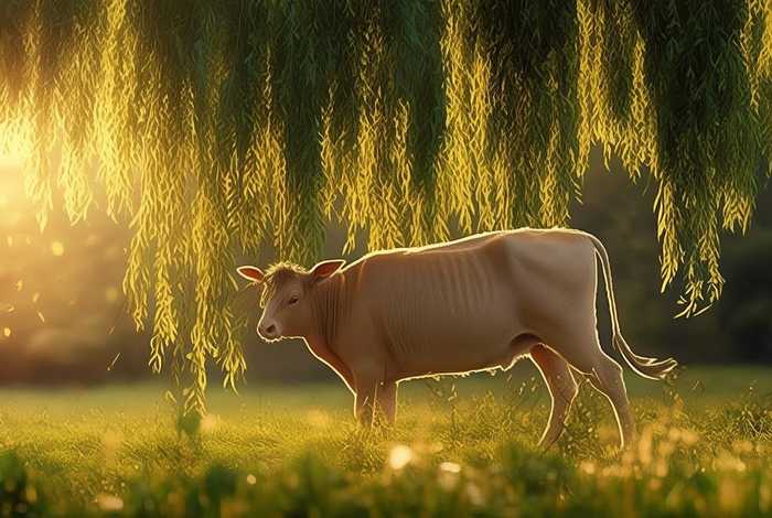 宝贝牛故事；宝贝牛故事诵读咏柳