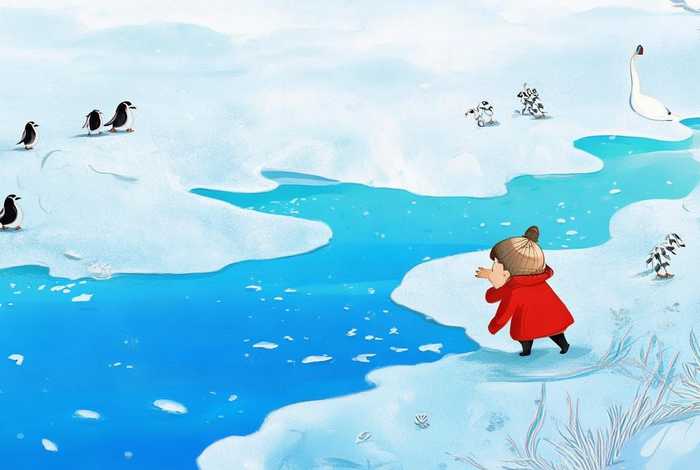 冰润成语故事儿童画 冰的成语故事