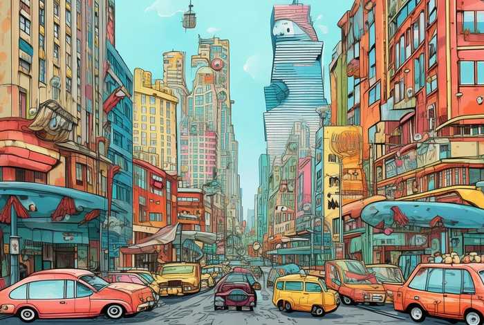 城市拟人系列、城市拟人系列条漫