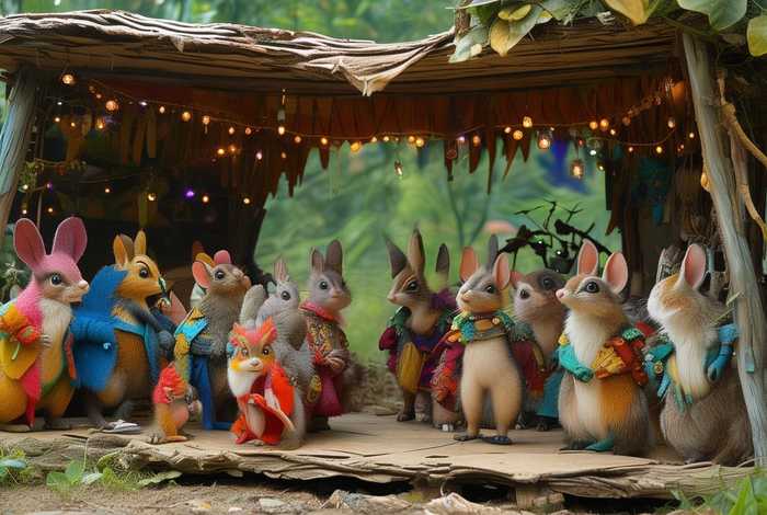 动物角色小故事 小动物角色很多的故事