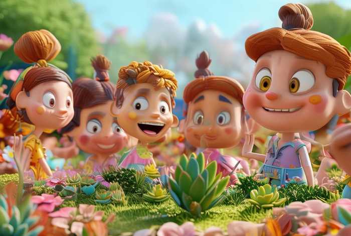 多肉儿童小故事、多肉课程故事幼儿园