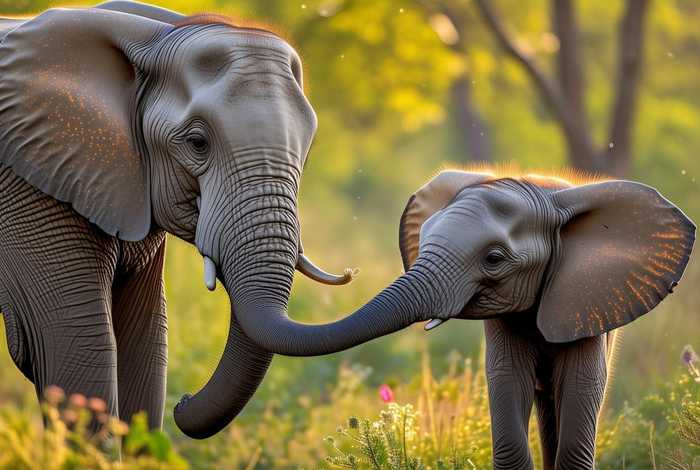 大象小故事 大象小象的故事