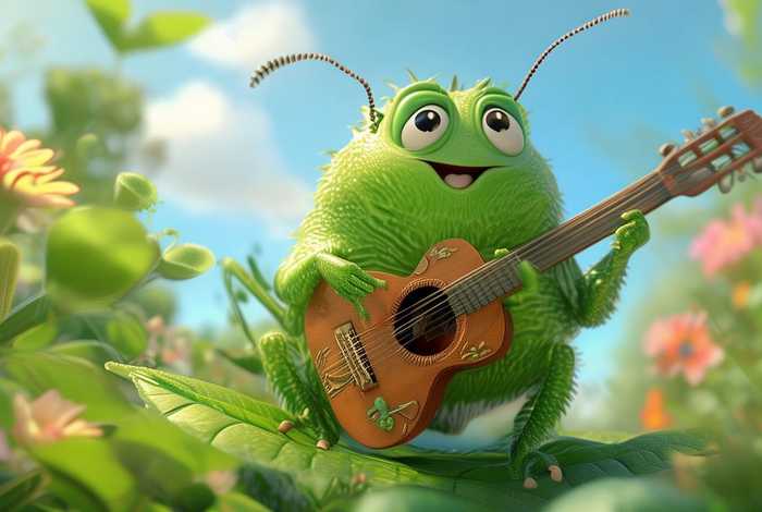 大肚子蝈蝈儿歌 - 大肚子蝈蝈儿歌 歌词