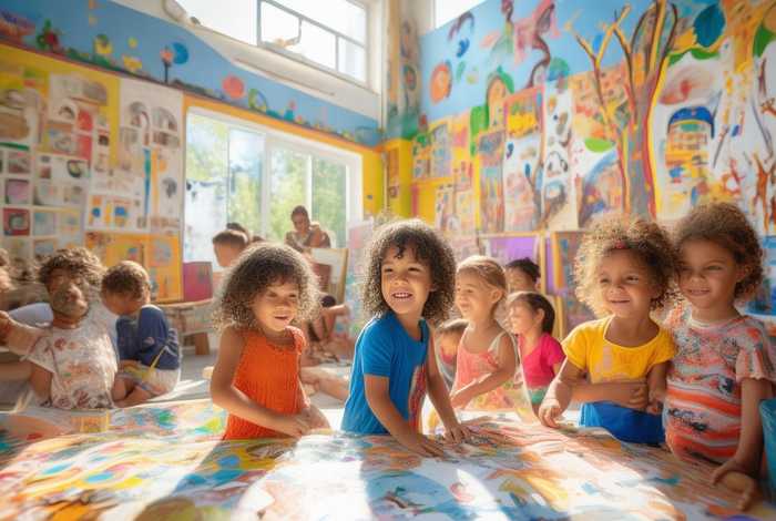 大班艺术夏天的故事（大班艺术夏天的故事教案反思）