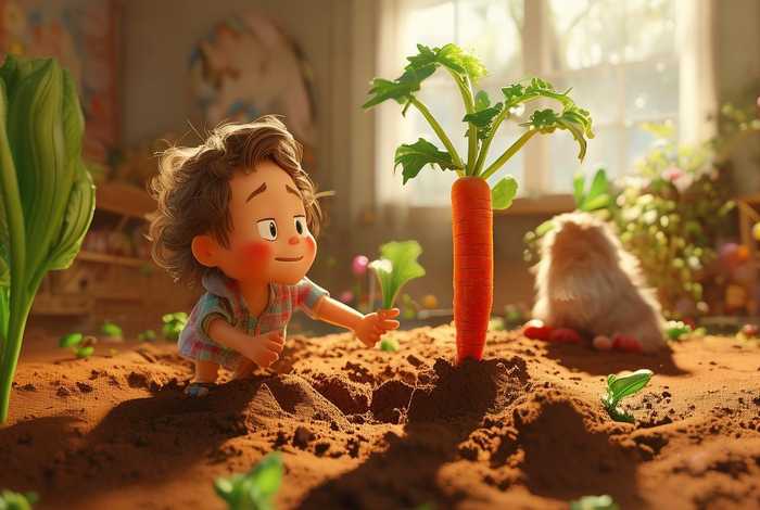 宝宝睡前小故事拔萝卜（宝宝睡前故事《拔萝卜》）