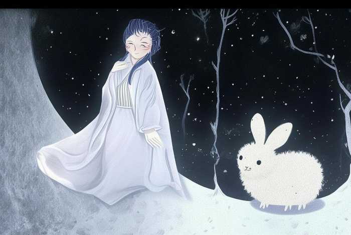 嫦娥 玉兔故事 儿童故事 猫小帅故事嫦娥和玉兔