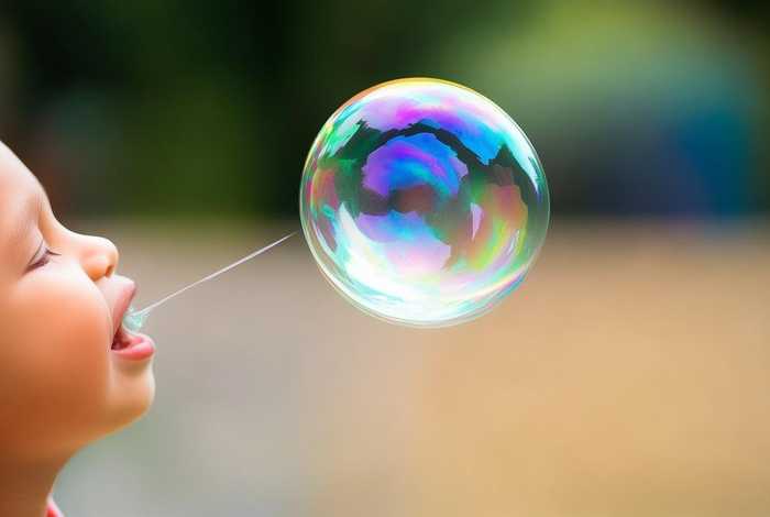 吹泡泡儿童画、吹泡泡儿童画简单