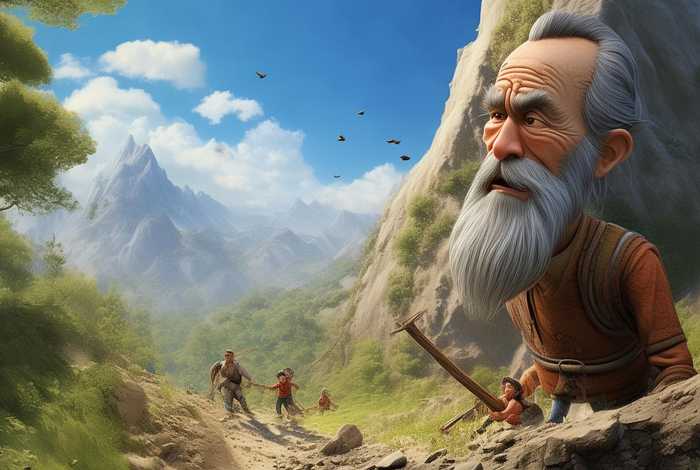 动画版成语故事→愚公移山、愚公移山成语故事短版