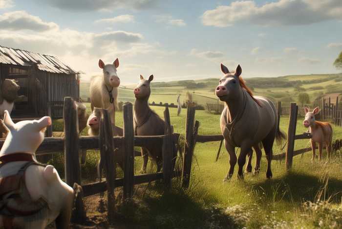 动物庄园的故事在现实中上演；动物庄园的故事在现实中上演吗