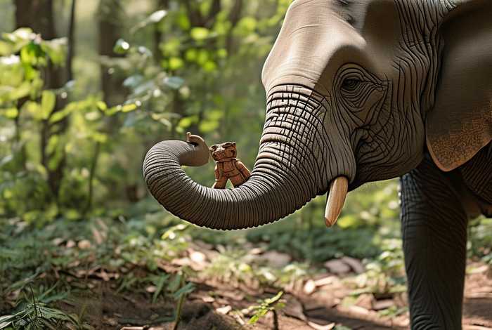 大象的鼻子故事，大象的鼻子故事简短