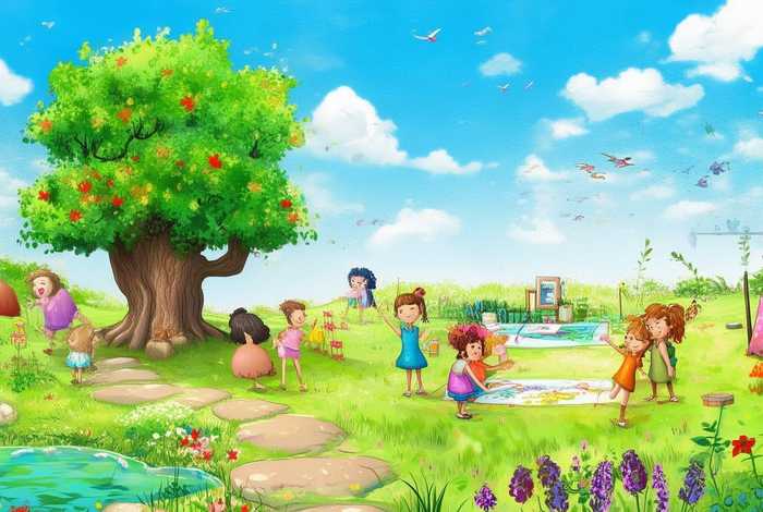 大班夏天的故事教案、大班美术教案夏天的故事