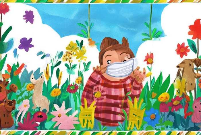 儿童防疫故事画（有关防疫的幼儿小故事）