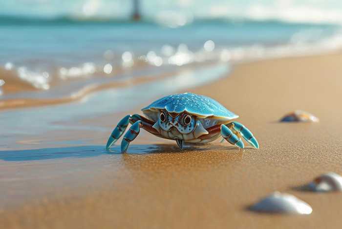 儿童讲故事视频孤独的小螃蟹、孤独的小螃蟹的故事视频在线听