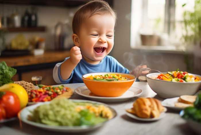 儿童饮食图片（孩子饮食图片）