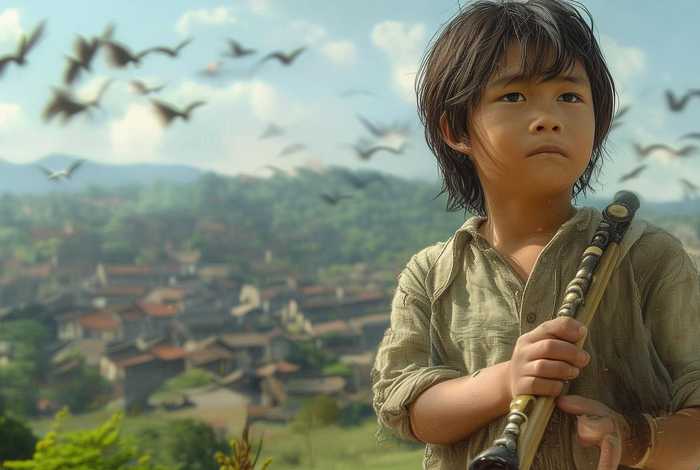 播放儿童故事王二小作文（王二小的故事完整版作文）