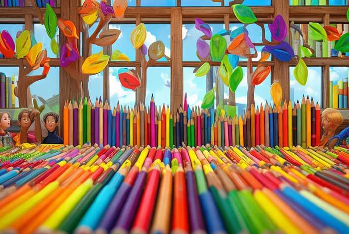 彩色铅笔儿童故事；彩色铅笔绘本故事