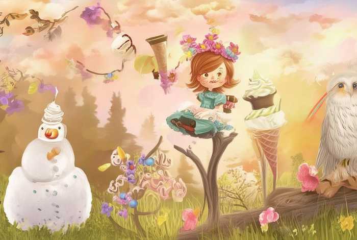 冰淇淋的童话故事300字，冰淇淋的童话作文350字