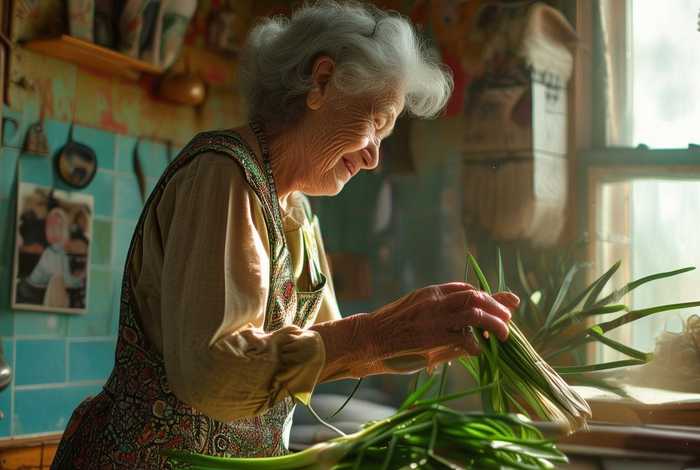 大葱的故事富翁老太太 买大葱的故事