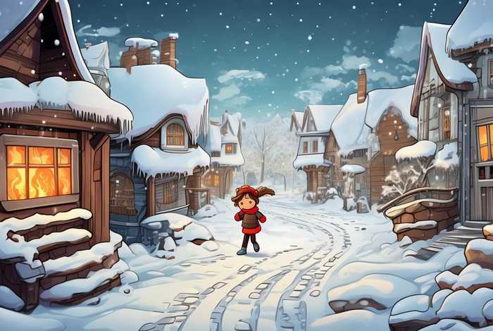 冬天下雪的故事或童话（描写冬天下雪的故事）