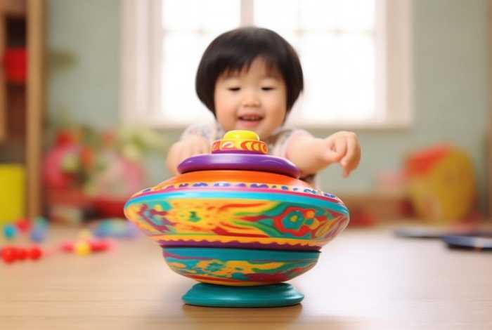 儿童陀螺玩具视频；儿童玩具陀螺的玩法