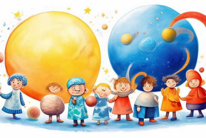 八大行星的儿童故事文字；八大行星的故事幼儿