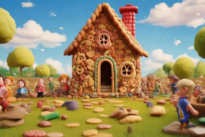 儿童饼干屋的故事（饼干故事绘本）