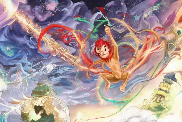 大闹天宫动画故事书、大闹天宫故事书有声