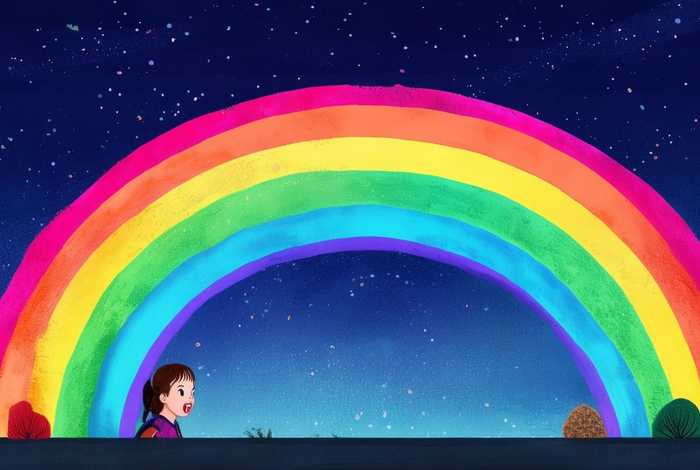 彩虹有几种颜色睡前故事、彩虹的颜色有几种颜色？