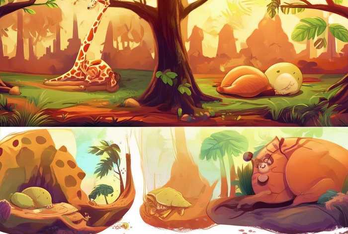 动物们怎样睡觉 动物们怎样睡觉绘本