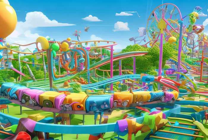 儿童过山车简笔画大全（儿童过山车简笔画大全图片）