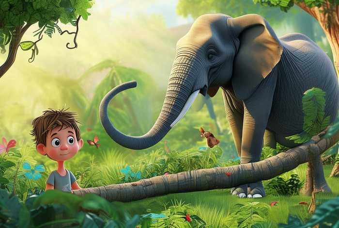 大象的鼻子为什么那么长，大象的鼻子为什么那么长绘本
