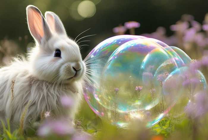 吹泡泡的小兔故事，关于吹泡泡的小故事
