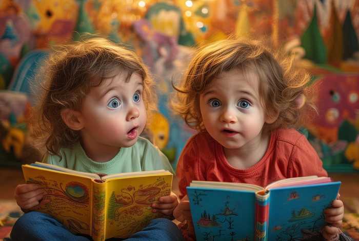 多人合作讲故事儿童 两人合作讲故事