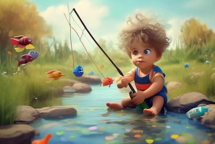 儿童钓鱼故事机 钓鱼的小故事