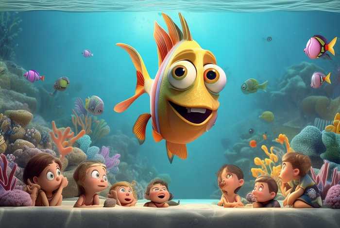 儿童鱼故事视频、鱼儿的视频故事