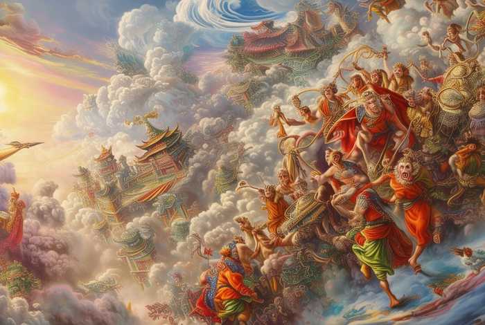 大闹天宫故事书套装 - 大闹天宫的故事书籍